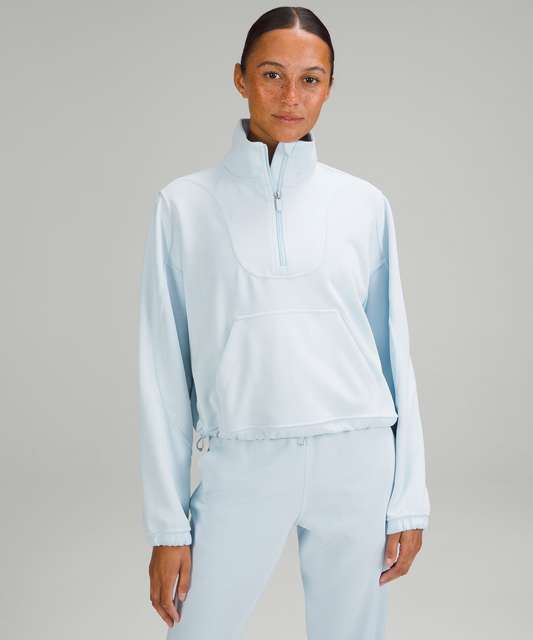 Lululemon - Brushed Softstreme Ribbed Half Zip Medium Forest - 8 - clothing  & accessories - by owner - craigslist