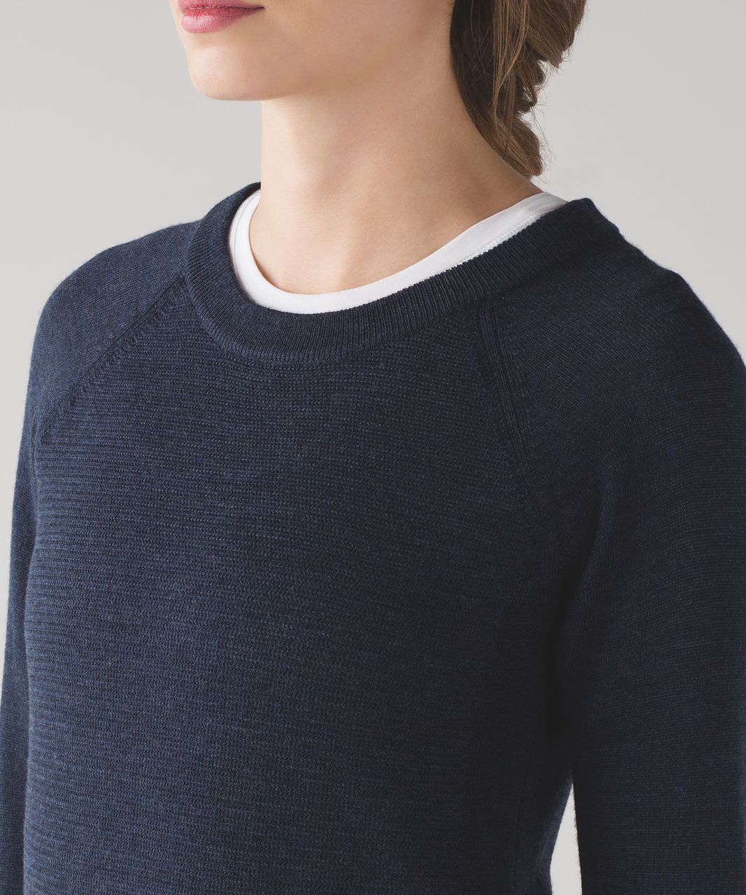 Lululemon Sit In Lotus Sweater - Heathered Inkwell