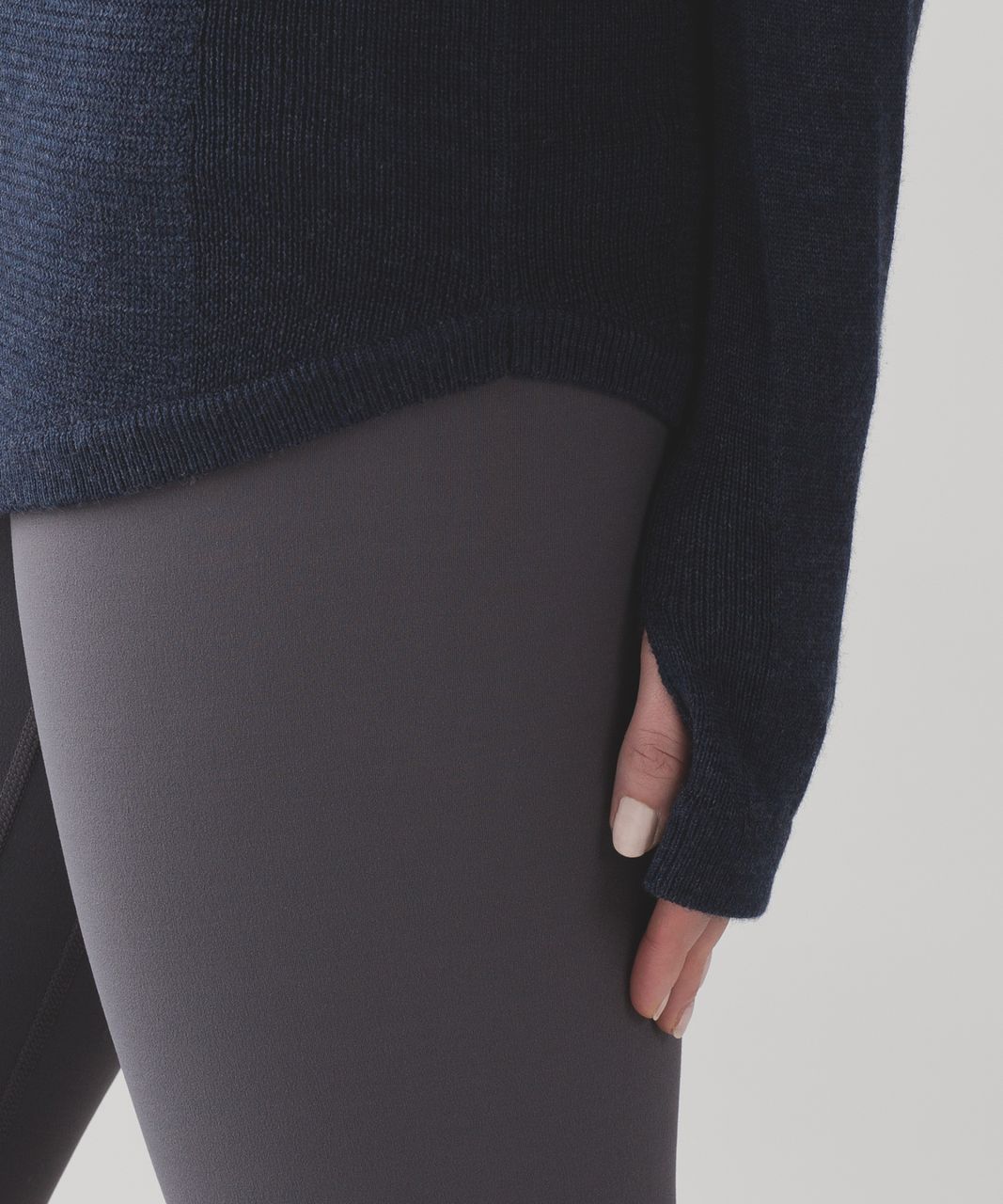 Lululemon Sit In Lotus Sweater - Heathered Inkwell