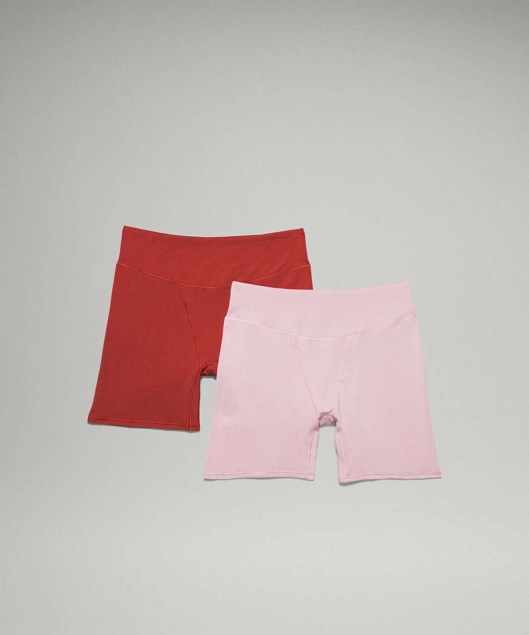 Lululemon UnderEase Super-High-Rise Shortie Underwear 2 Pack - Cayenne / Pink Peony