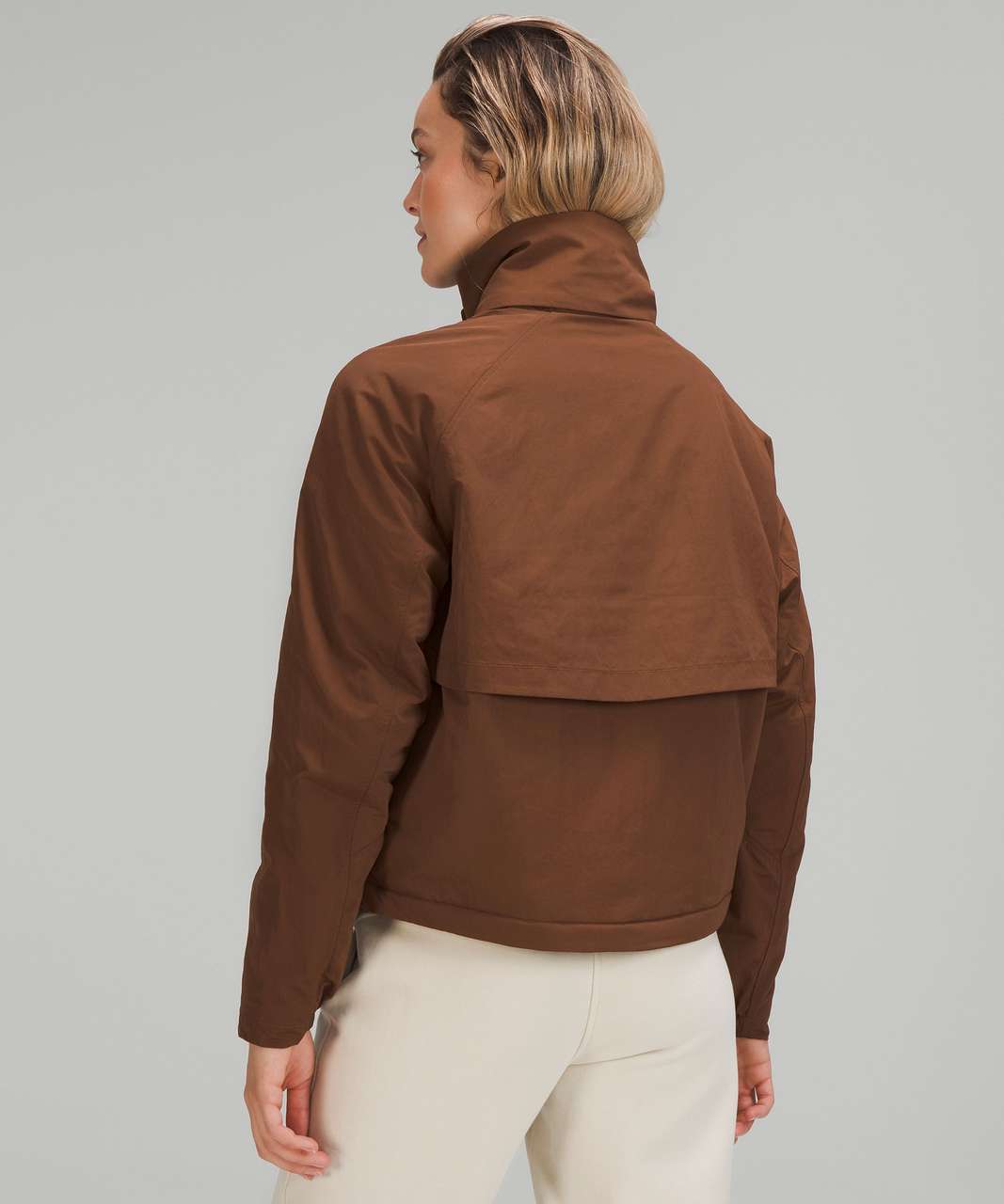 NEW Women Lululemon Always Effortless Jacket Roasted Brown Size 4