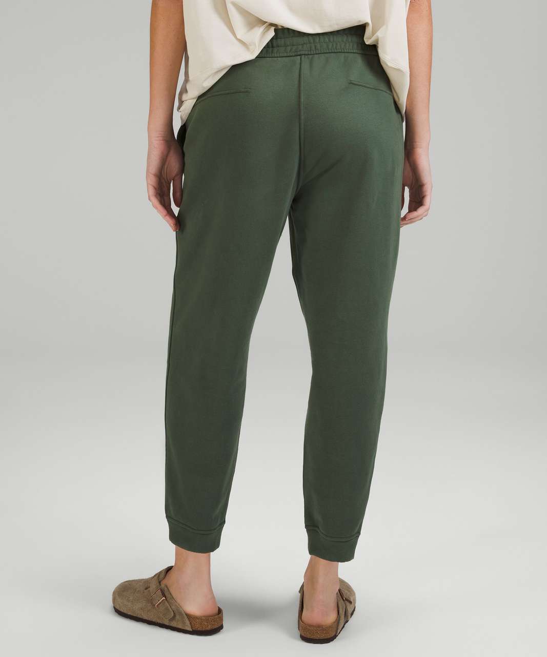 Loungeful High-Rise Cropped Jogger - Heathered Core Ultra Light