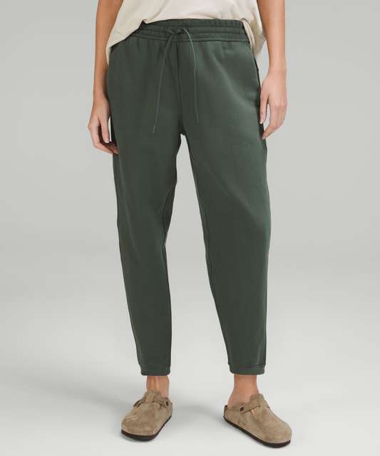 Lululemon Loungeful High-Rise Cropped Jogger - Storm Teal - lulu fanatics