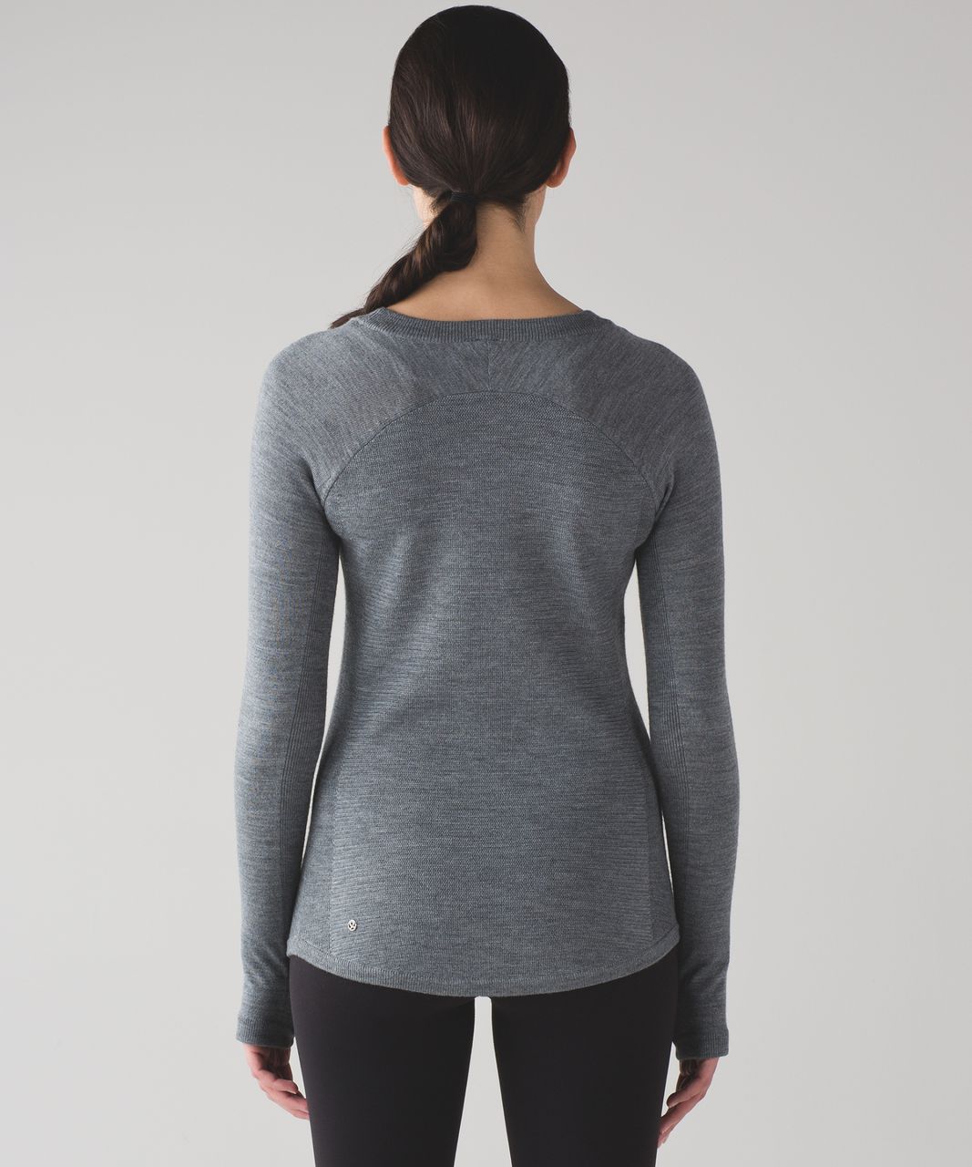 Lululemon Sit In Lotus Sweater - Heathered Medium Grey