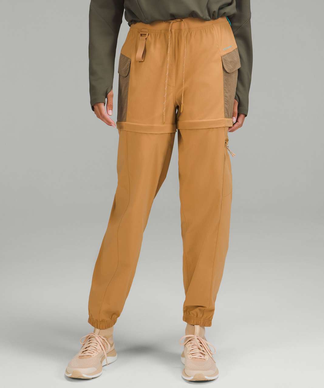 Lululemon Convertible High-Rise Hiking Jogger - Gold Buff