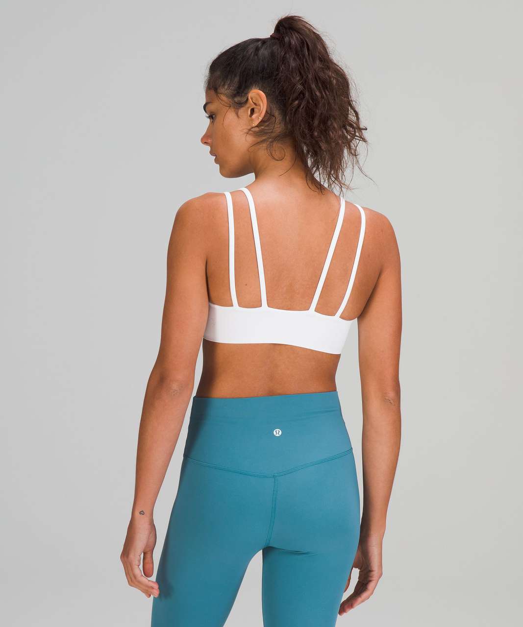 Lululemon Like a Cloud Spaghetti-Strap Bra *Light Support, A/B Cup -  Meadowsweet Pink - lulu fanatics