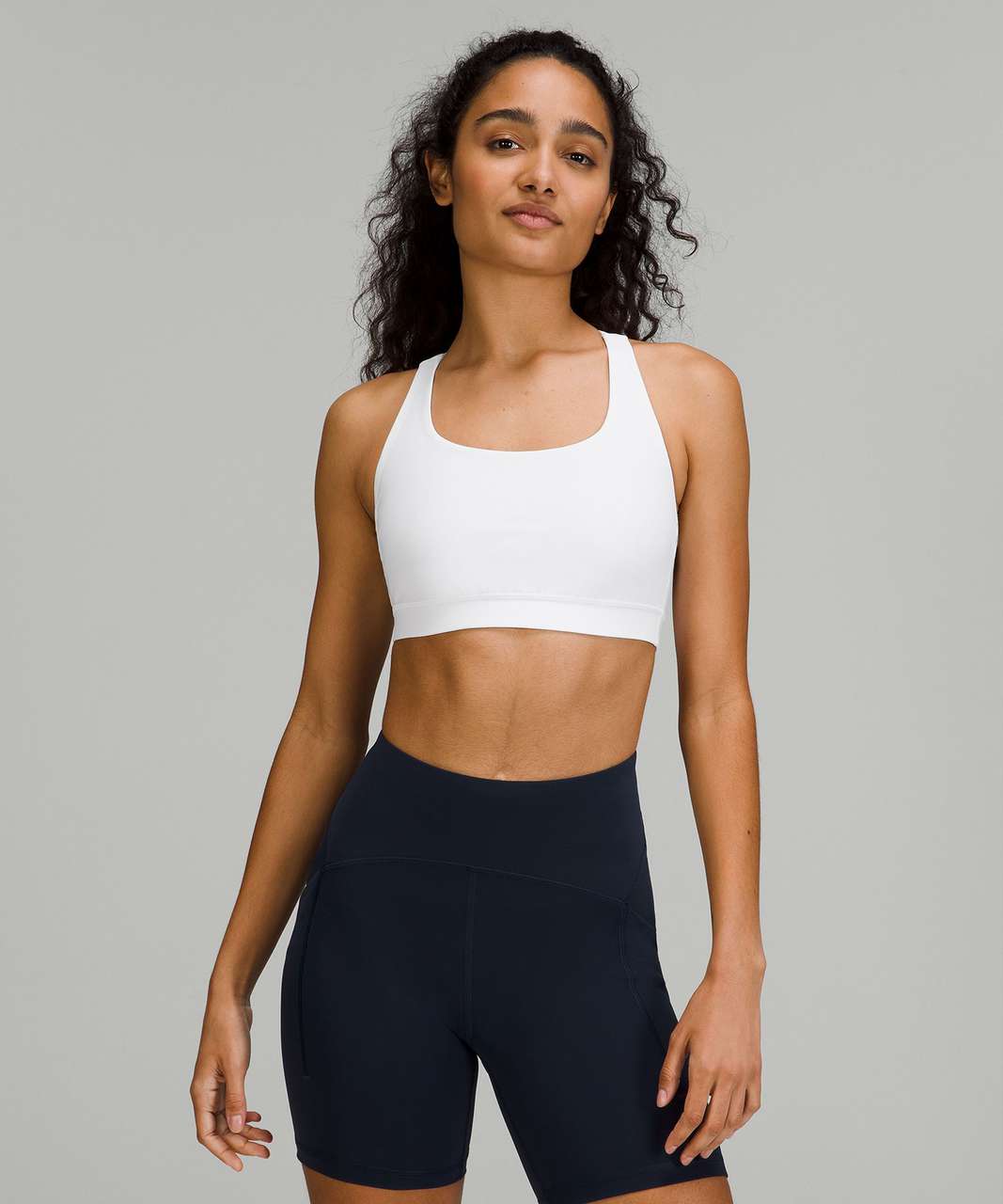 lululemon LIKE A CLOUD PEONY - Sport-bh met light support - black/zwart 