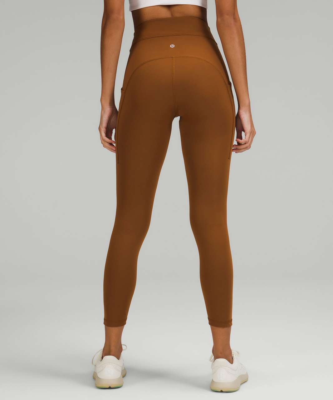 Lululemon Power Thru High-Rise Tight 25 - Copper Brown - lulu