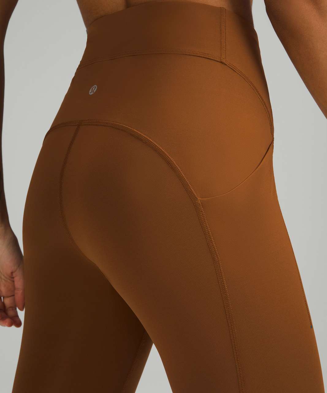 Lululemon Power Thru High-Rise Tight 25" - Copper Brown