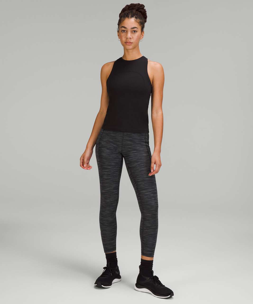 Lululemon Tied To It 7/8 Tight 25 - Black - lulu fanatics