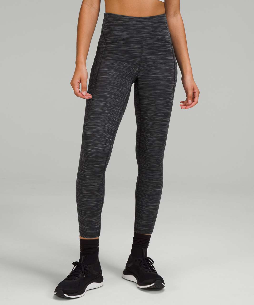 Lululemon Power Thru High-Rise Tight 25 - Everglade Green - lulu