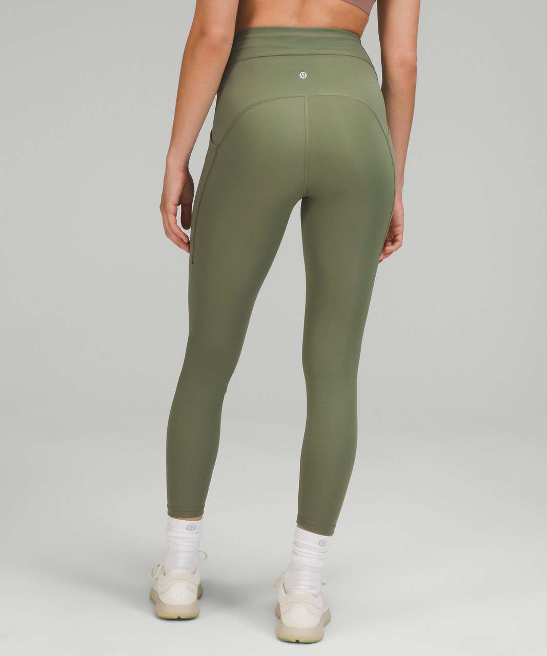 BNWT Lululemon Everglade Green EVRG Power Thru High Rise Tight