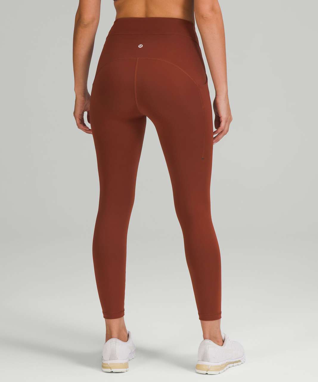 Lululemon Base Pace High Rise Running Tight 25 Copper Brown New Size 18