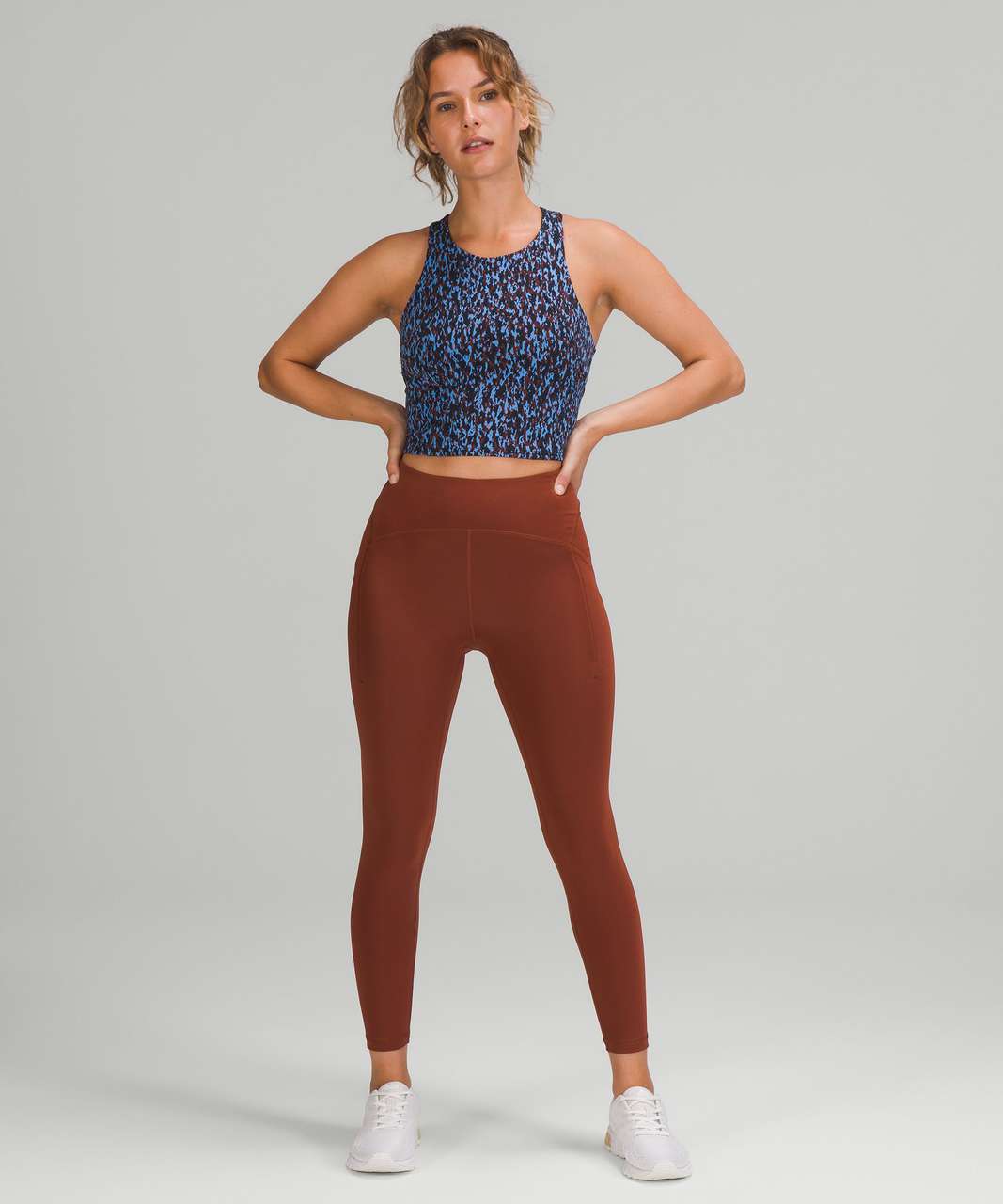 NWT Lululemon Women Instill High-Rise HR Tight 25 Date Brown Brick