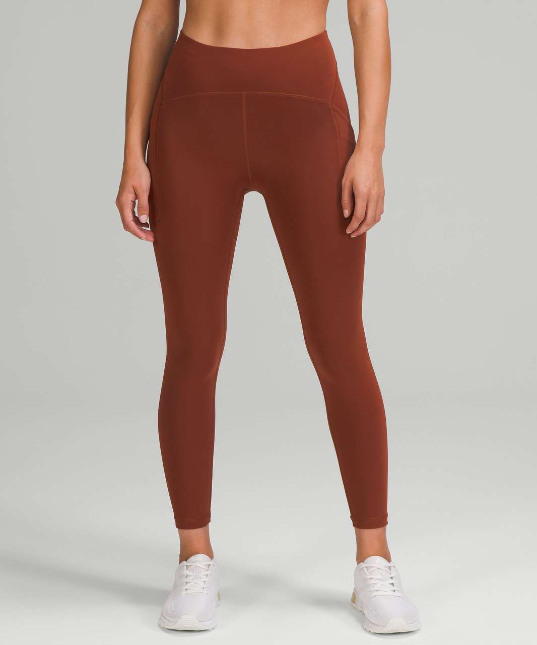 Lululemon Power Thru High-Rise Tight 25" - Date Brown