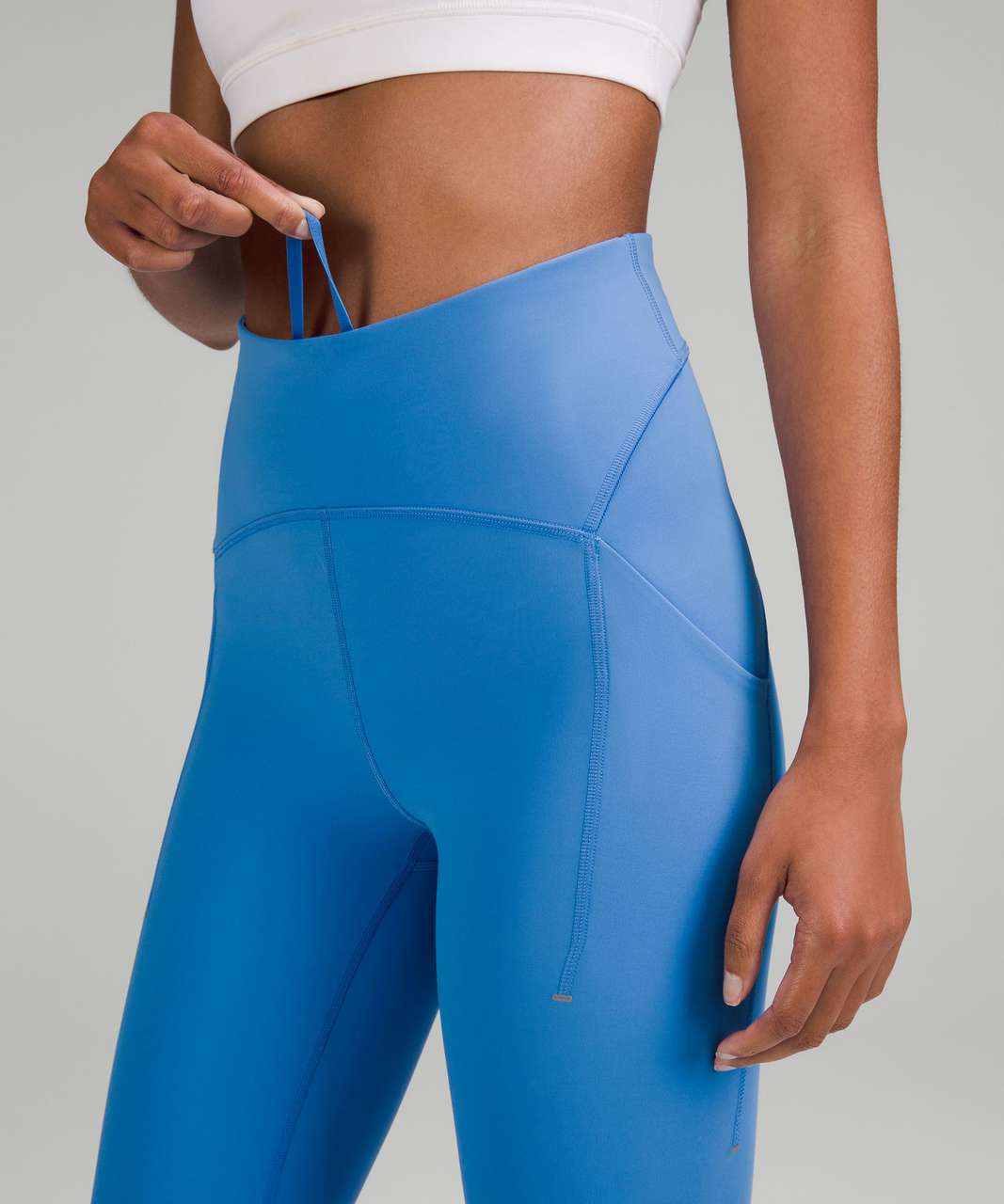 Lululemon Athletica Power Thru High Rise Tight 25 inches (4, True Navy) at   Women's Clothing store