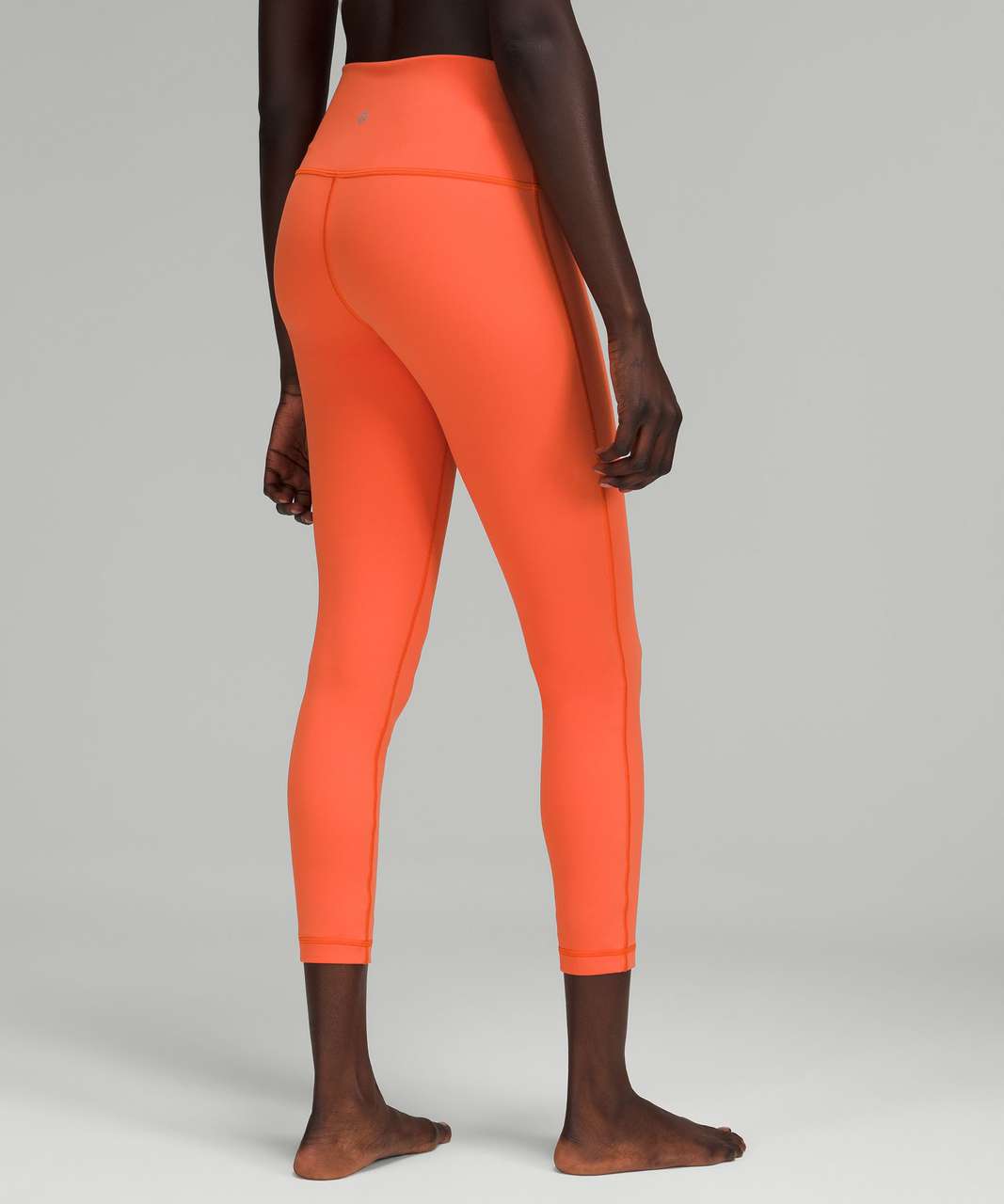 NWT Lululemon Wunder Train High Rise Tight 25 in crunch warm coral 18