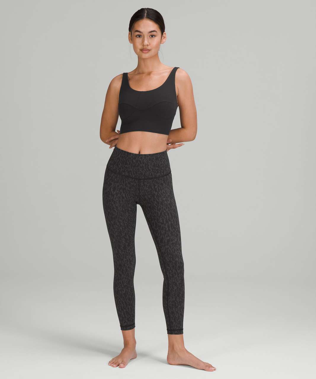 Lululemon Wunder Under High-Rise Tight 25 *Full-On Luxtreme - Leopard Camo  Deep Coal Multi - lulu fanatics