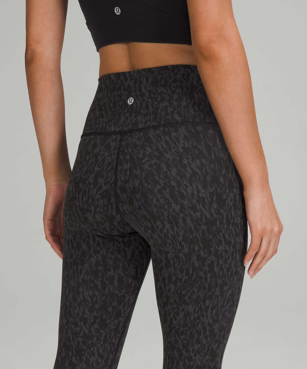 Black Cheetah Print Lulu Leggings