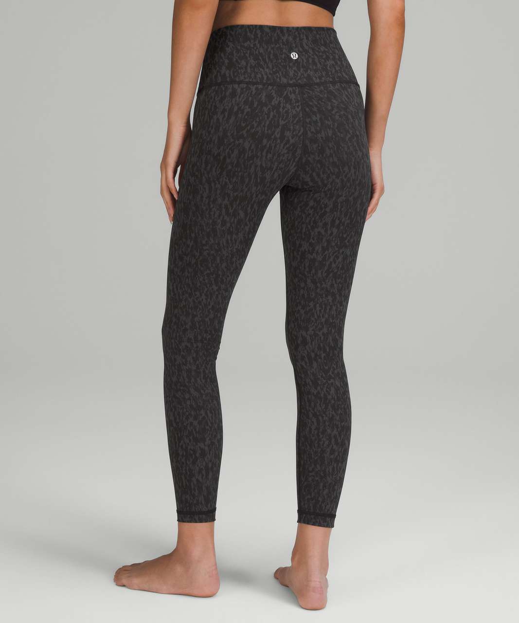 lululemon athletica, Pants & Jumpsuits, Lululemon Wunder Under Floral  Cloud Printed Full Length Leggings Gray 8