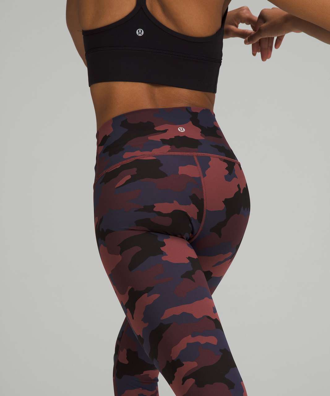 Lululemon Wunder Under High-Rise Tight 25 *Full-On Luxtreme - Intertwined  Camo Deep Coal Multi - lulu fanatics