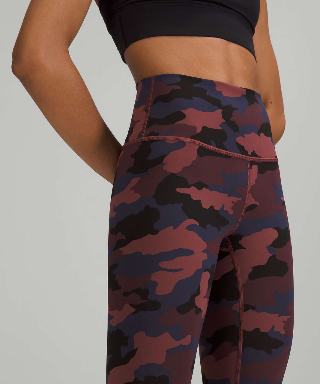 Lululemon Wunder Under High-Rise Tight 28" *Full-On Luxtreme - Heritage 365 Camo Smoky Red Night Sea Multi