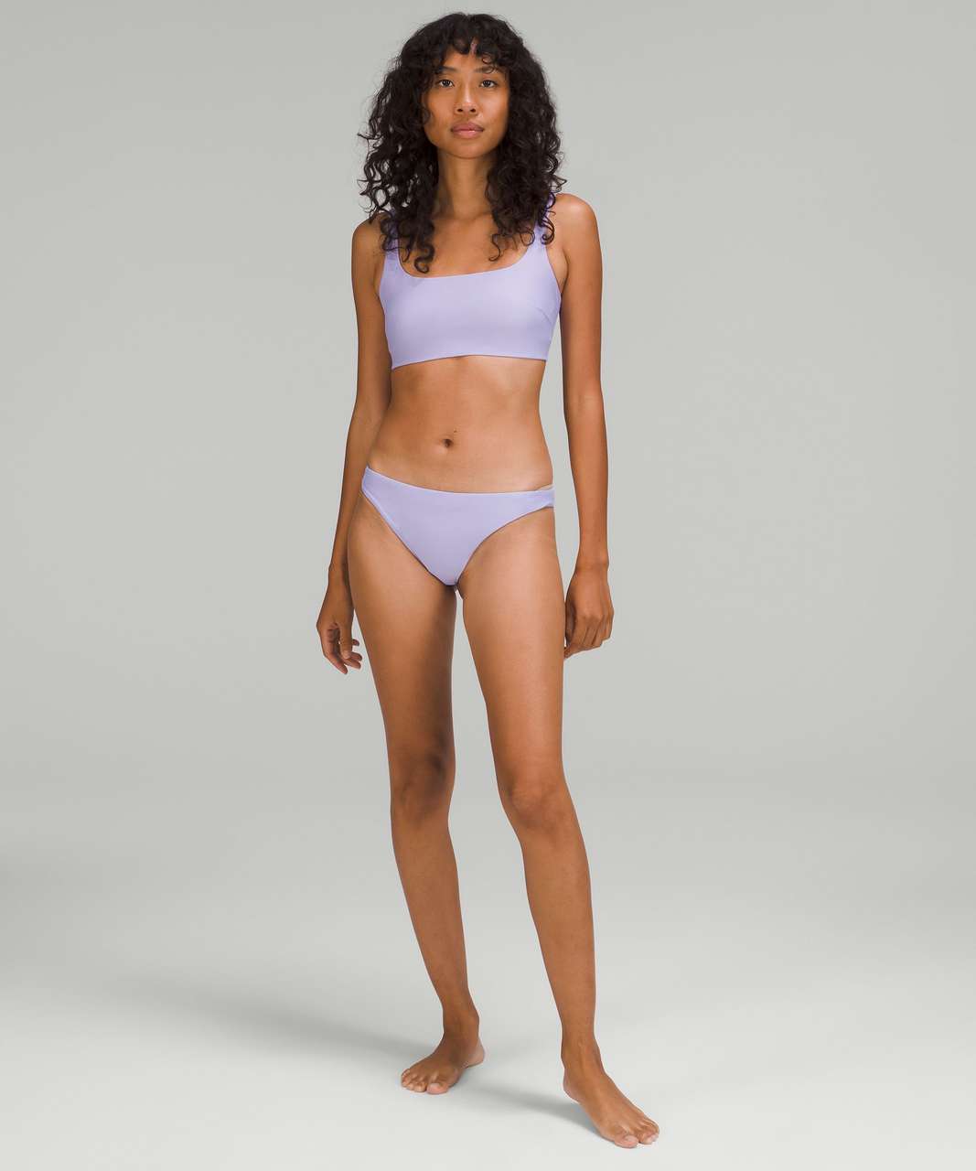 Lululemon Waterside V Swim Top *C/D Cup - Lilac Smoke - lulu fanatics