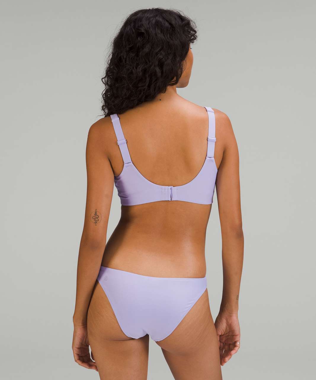 Lululemon Waterside Square-Neck Swim Top *B/C Cup - Lilac Smoke