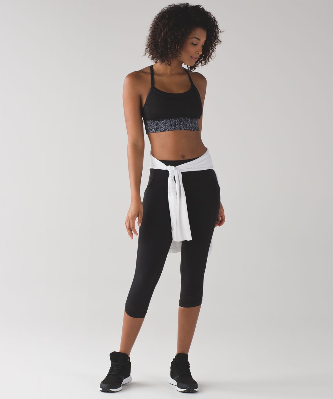 Lululemon Fit Physique Crop (19) - Black - lulu fanatics