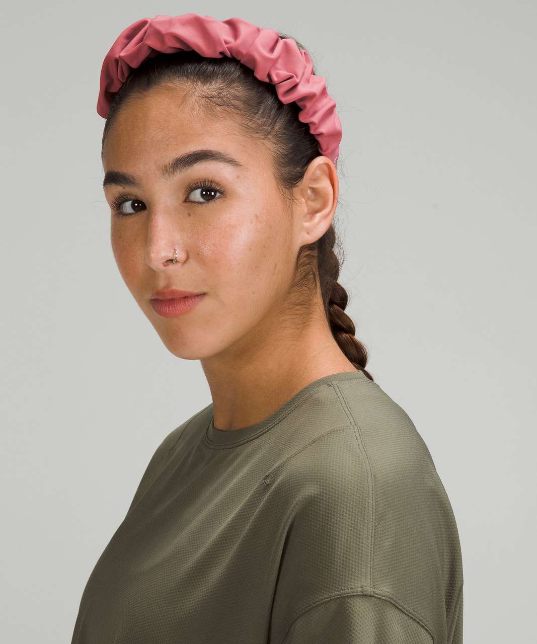 Lululemon Nulux Gathered Headband - Brier Rose