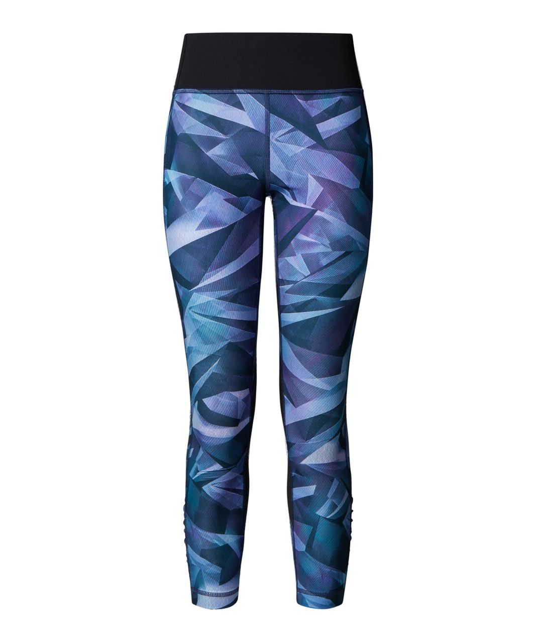 Lululemon Speed Crop - Pretty Prism Multi / Black - lulu fanatics