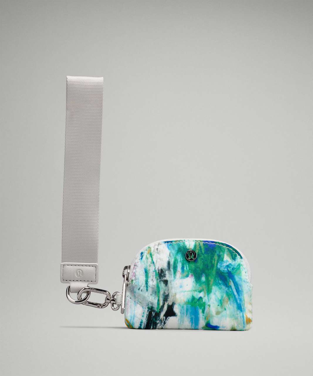 Lululemon Dual Pouch Wristlet - No Limits White Multi / Vapor - lulu  fanatics