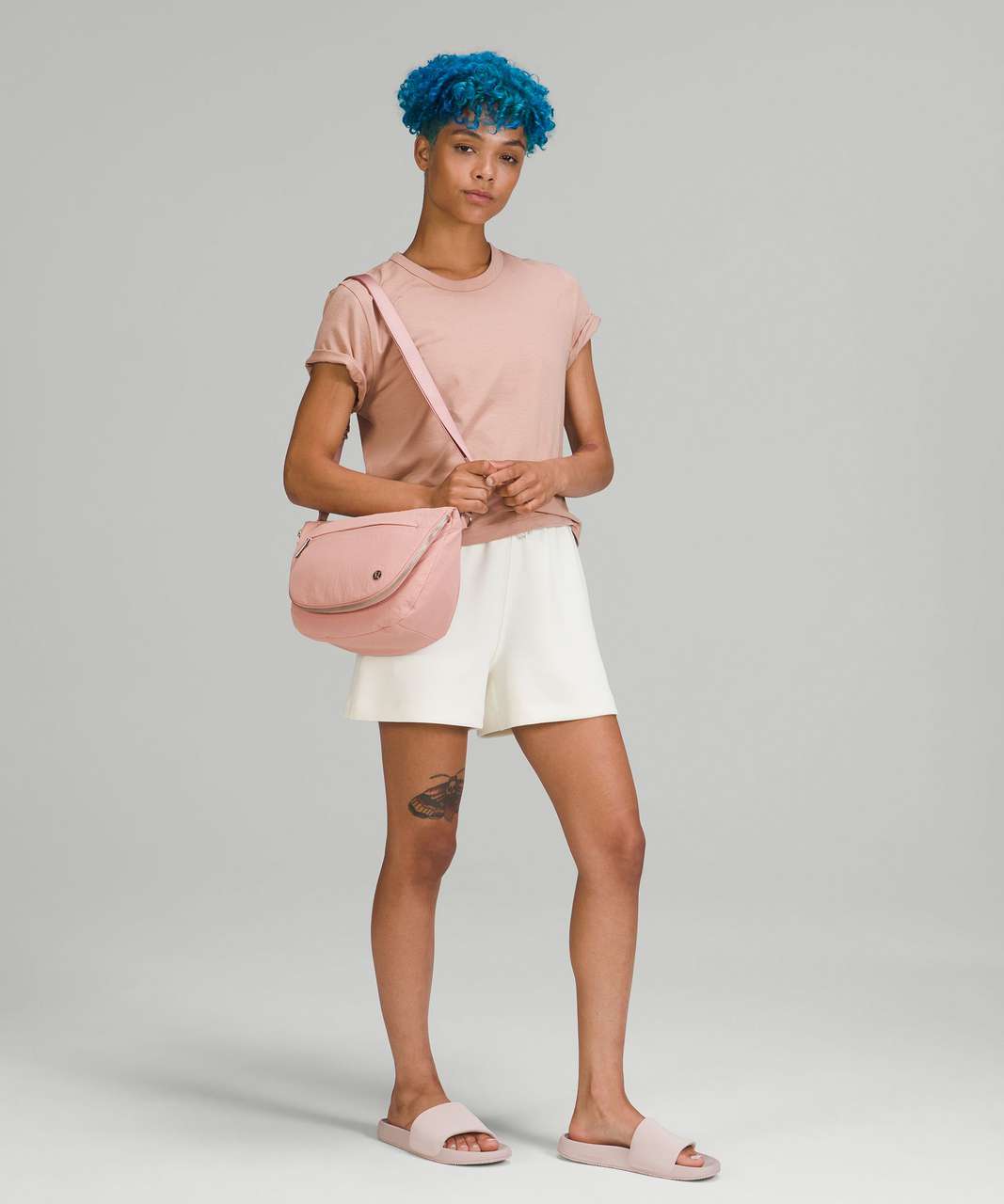 Lululemon All Night Festival Bag *Zip Top - Pink Pastel