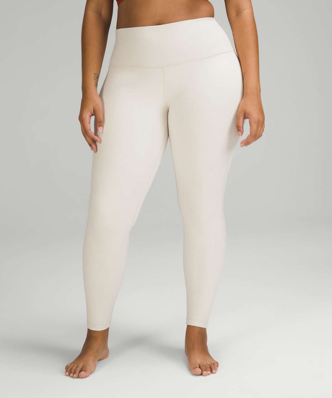 Lululemon Ribbed White Leggings Size 6 - $90 (34% Off Retail