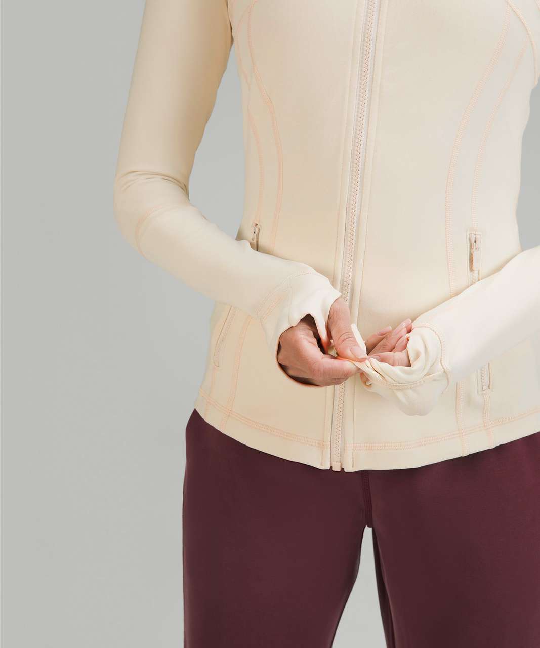 Lululemon Define Jacket *Luon - White Opal - lulu fanatics