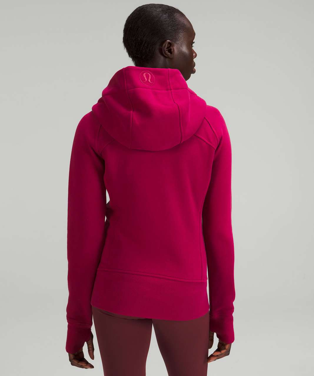 Lululemon Scuba Full-Zip Hoodie - Pomegranate