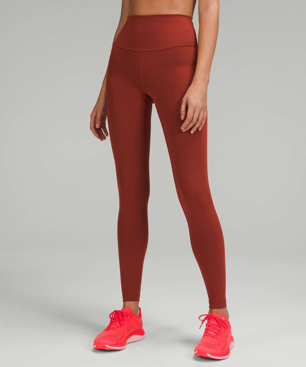 Lululemon Wunder Train High-Rise Tight 28" - Cayenne