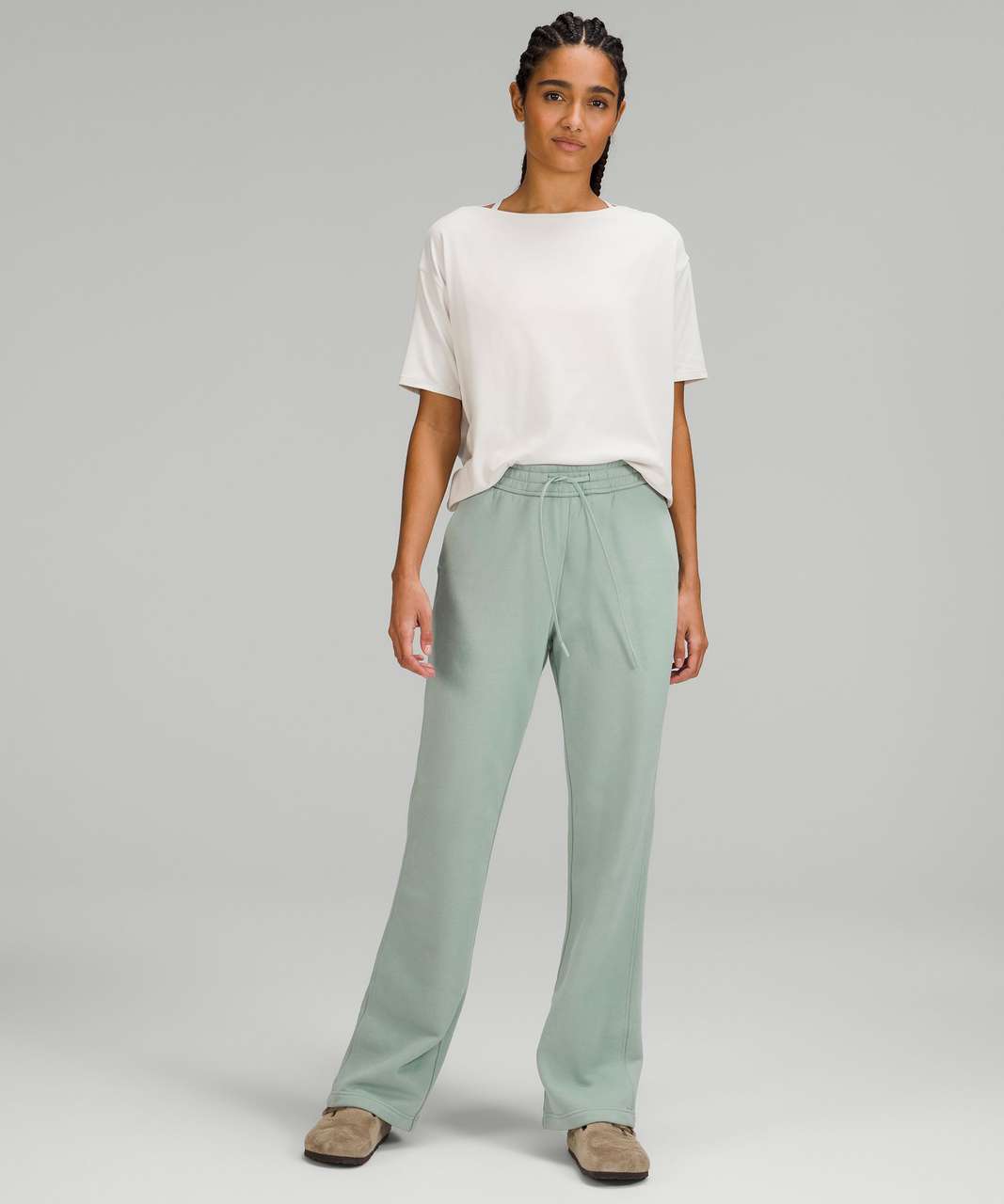 Lululemon Loungeful Straight Leg Pant *Full Length - Pastel Blue - lulu  fanatics