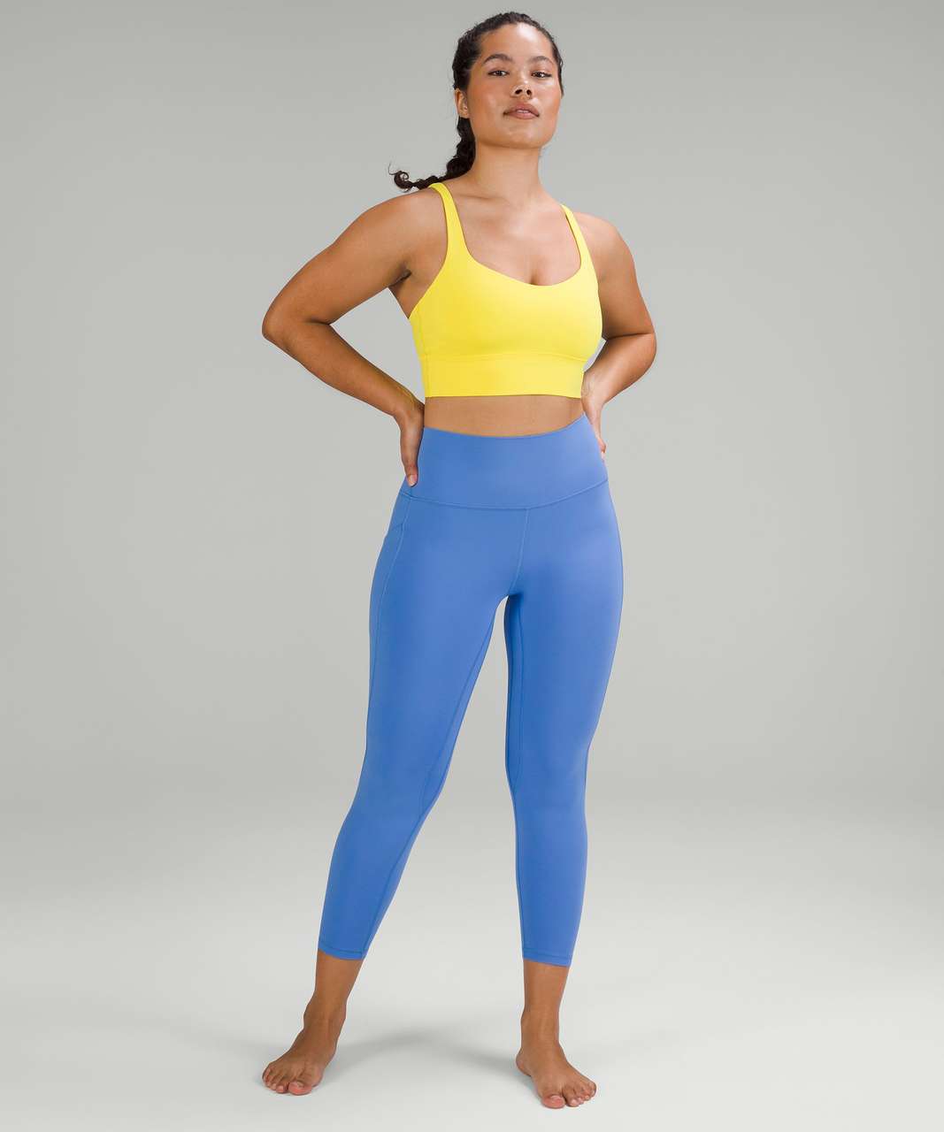 LULULEMON BLUE ALIGN 2 HIGH-RISE WAIST FANATICS NULU SOFT YOGA