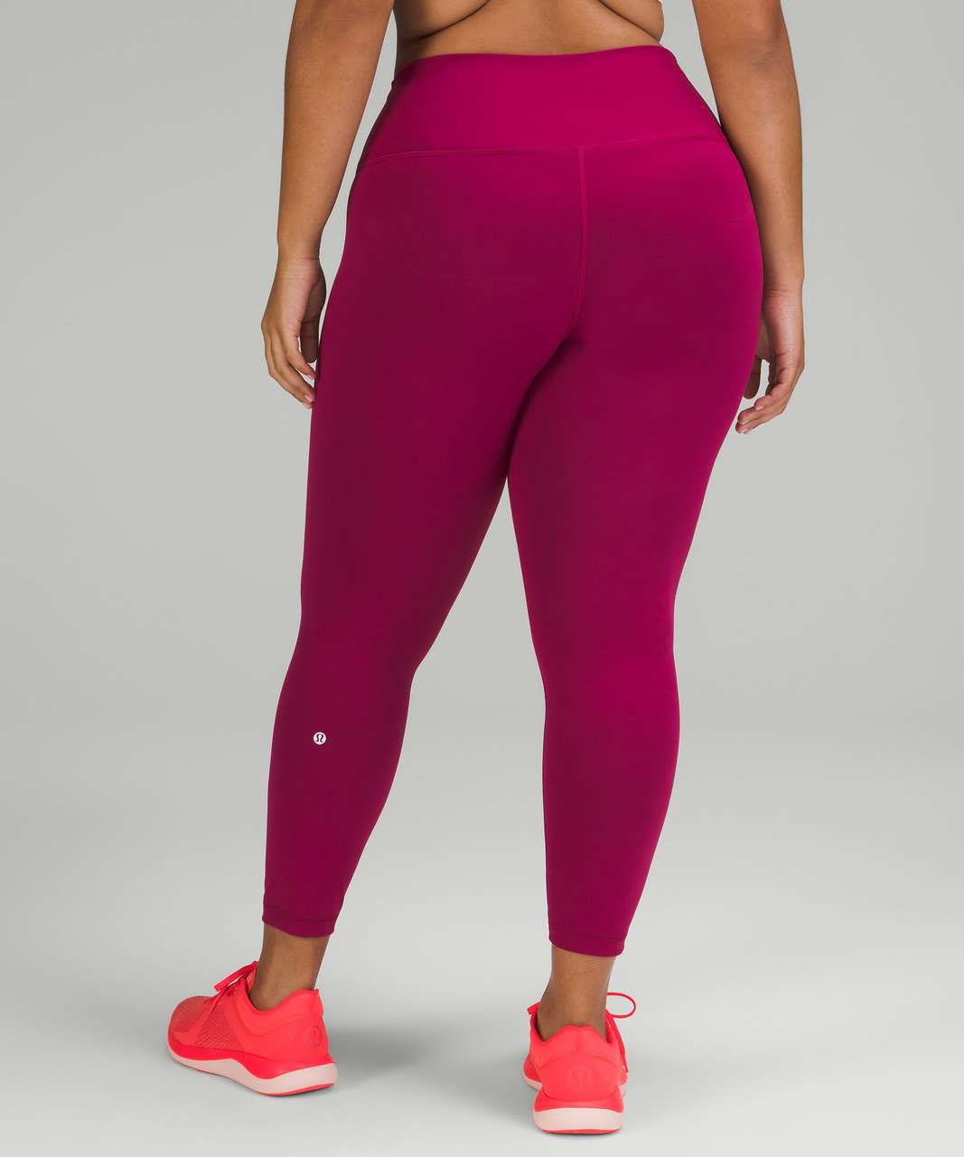 Lululemon Wunder Train High-Rise Tight 25 - Pomegranate - lulu