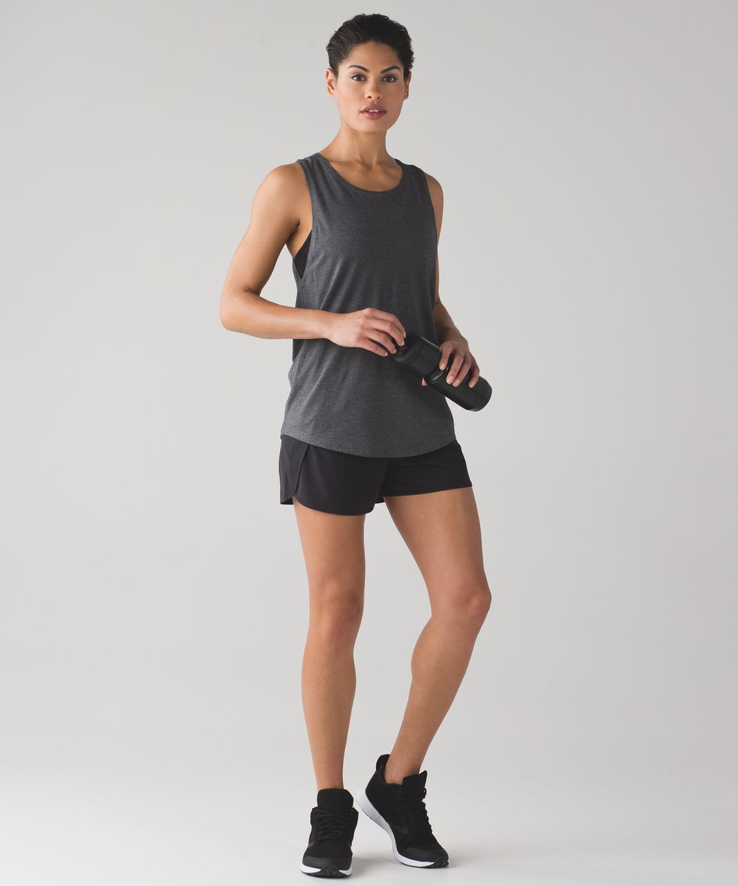 Lululemon Muscle Love Tank - Heathered Pitch Grey