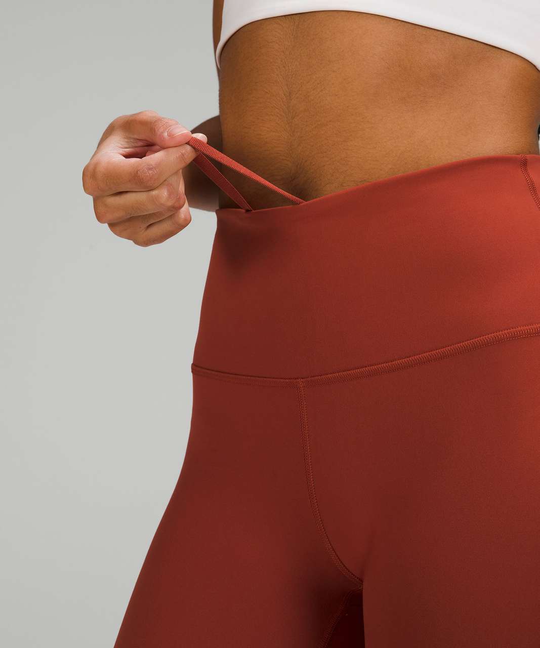 Lululemon Wunder Train High-Rise Tight 25" - Cayenne