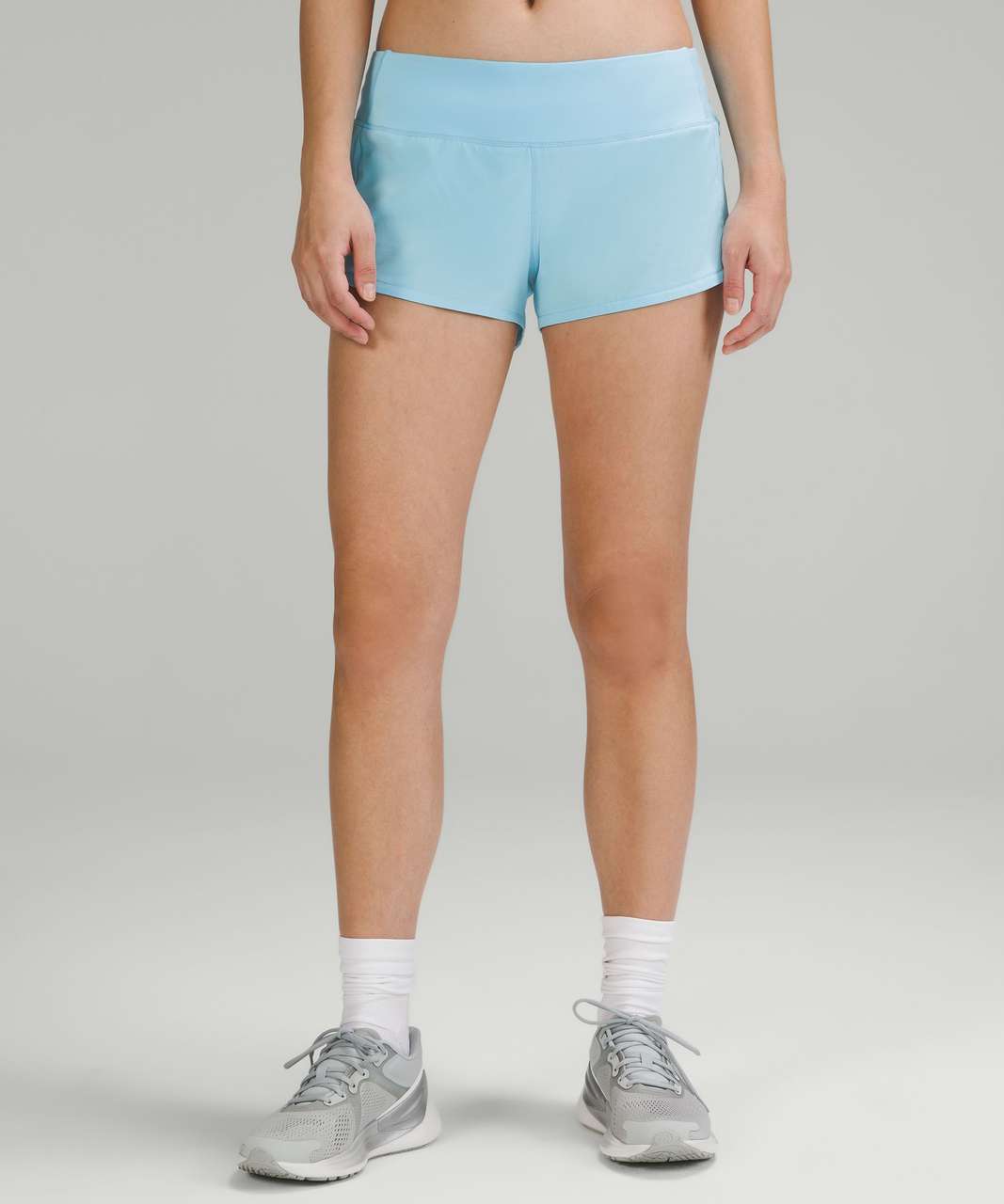 Lululemon Speed Up Low-Rise Lined Short 2.5" - Blue Chill