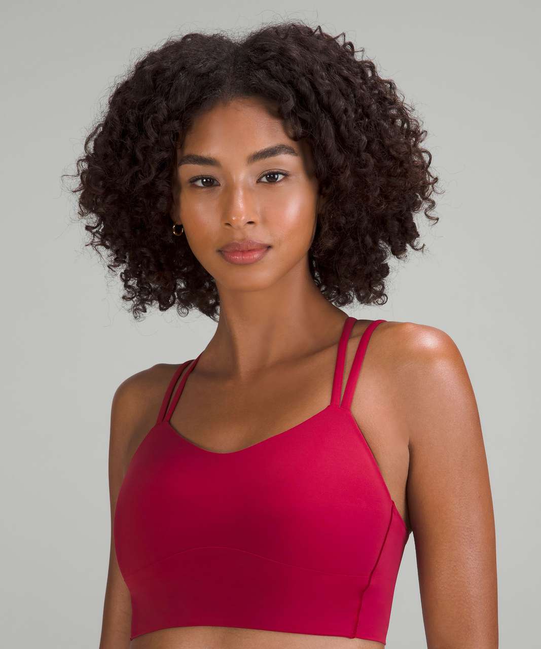 Lululemon Like a Cloud Longline Bra *Light Support, D/DD Cup - Pomegranate  - lulu fanatics