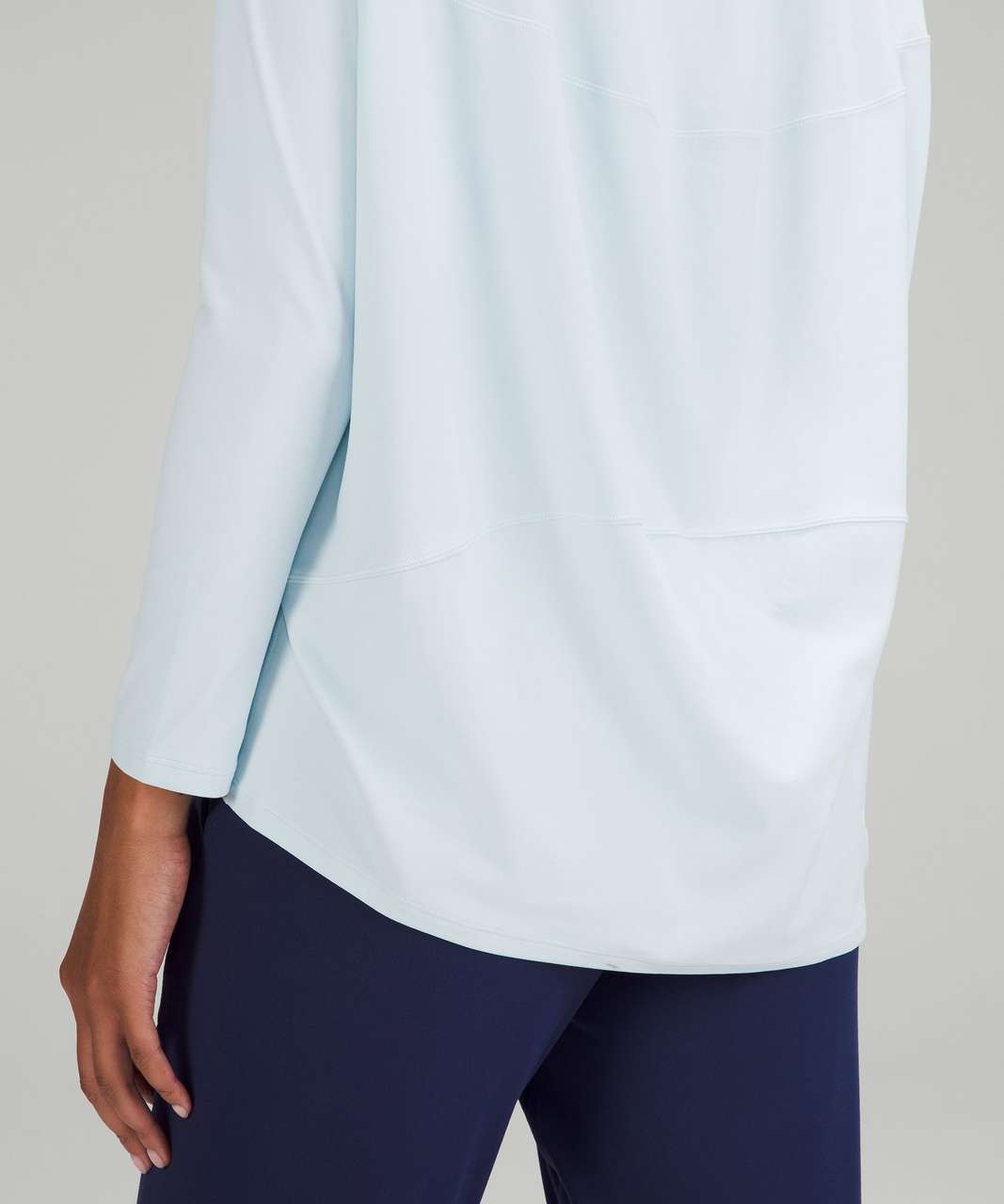 Lululemon Back in Action Long Sleeve Shirt *Nulu - Powder Blue