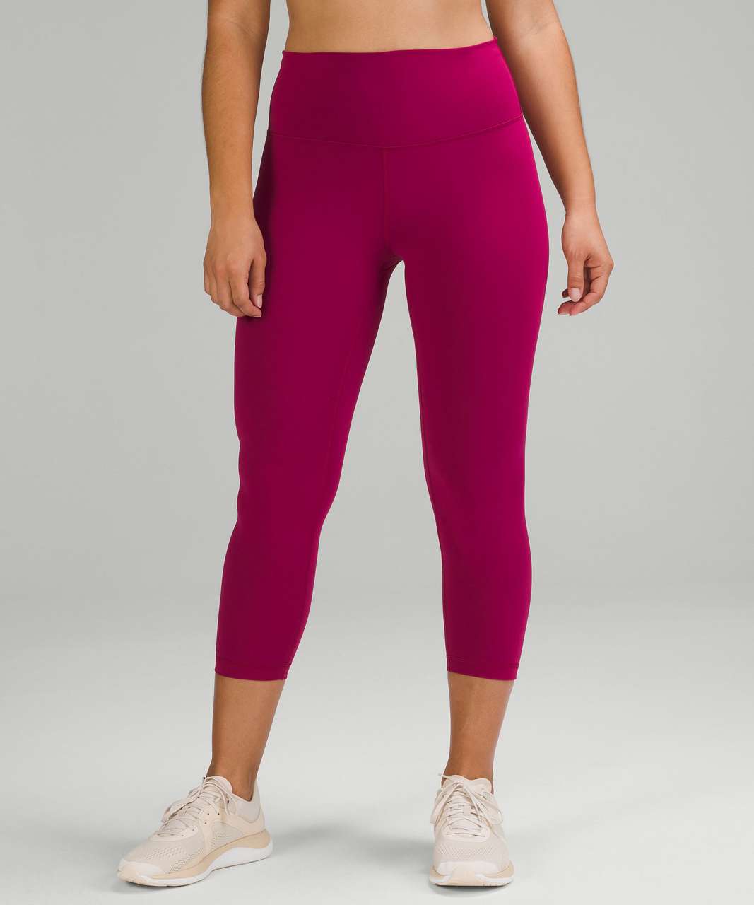 Lululemon Wunder Train High-Rise Crop 23" - Pomegranate