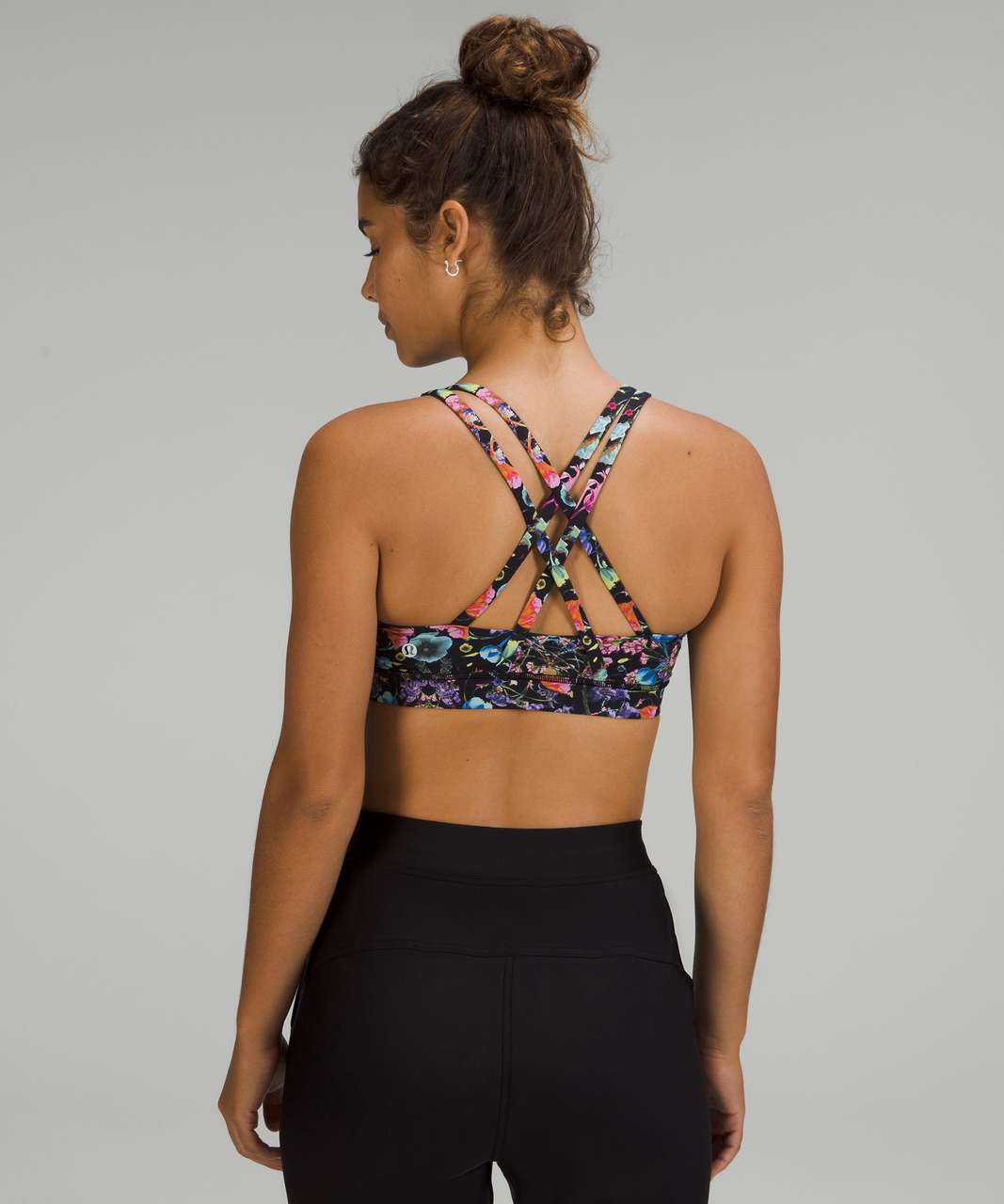 Lululemon Time To Sweat Bra - Hinshu Alpine White Multi - lulu fanatics