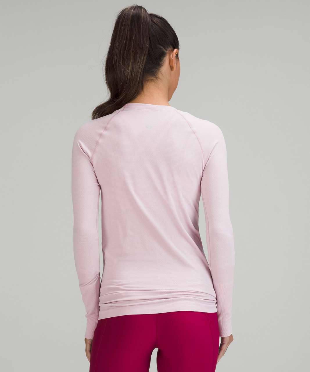 Lululemon Swiftly Tech Long Sleeve Shirt 2.0 - Pink Peony / Pink Peony