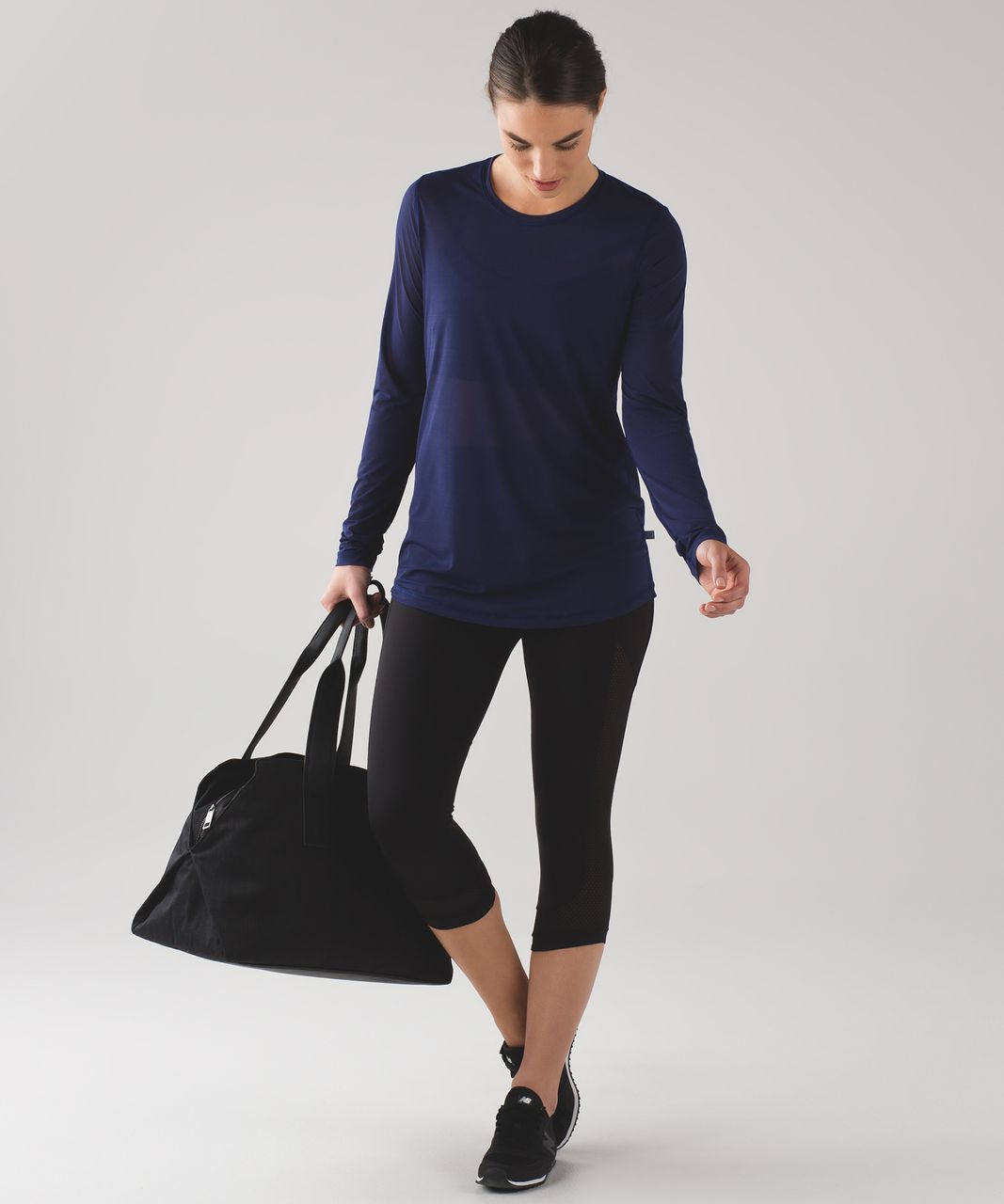 Lululemon Fit Physique Long Sleeve - Hero Blue