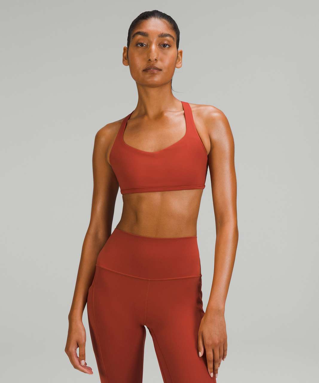 Lululemon Free to Be Bra - Wild *Light Support, A/B Cup - Cayenne - lulu  fanatics